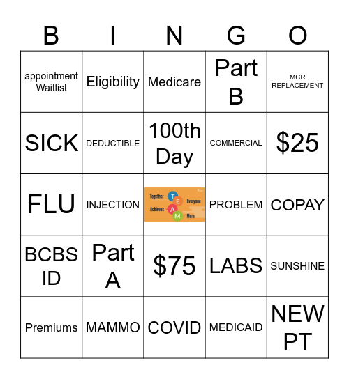 What's the KB Tea? Bingo Card