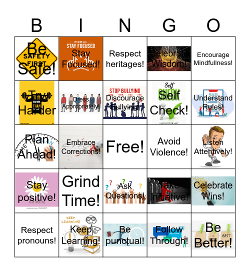 Workforce Bingo Card