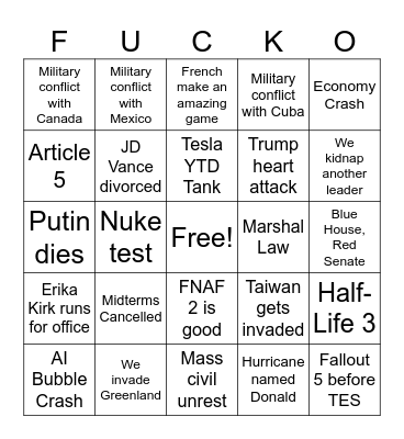 2026 Hive Bingor Bingo Card