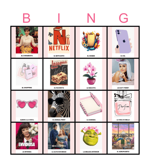 BERE´S BIRTHDAY Bingo Card