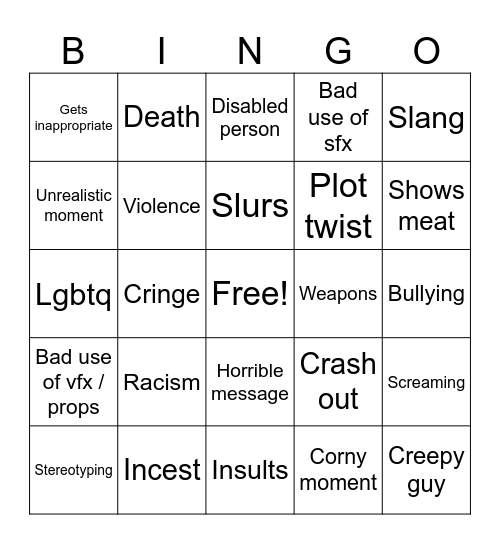 Tomorrows teachings Bingo Card