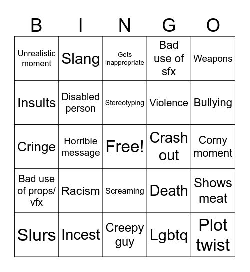 Tomorrows teachings Bingo Card