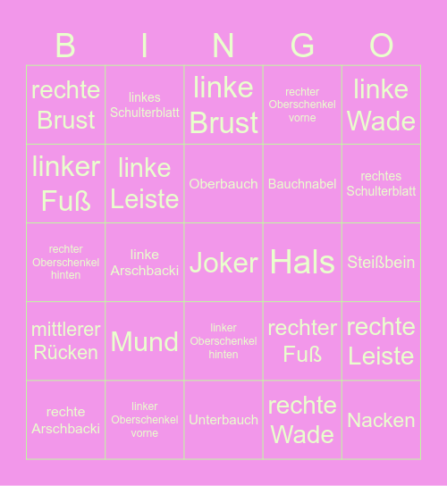 J I Z Z  B I N G O <33 Bingo Card