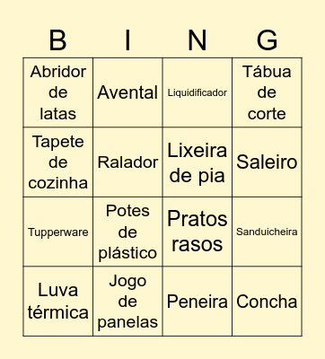 Leonarda e Girlei Bingo Card