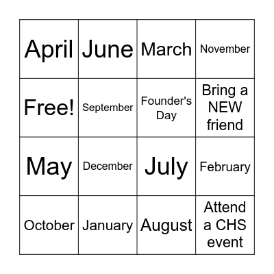 Gather & Grow 2026 Bingo Card