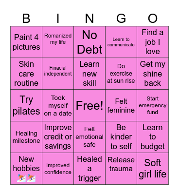 💕💕💕 2026 Bingo card💕💕💕 Bingo Card