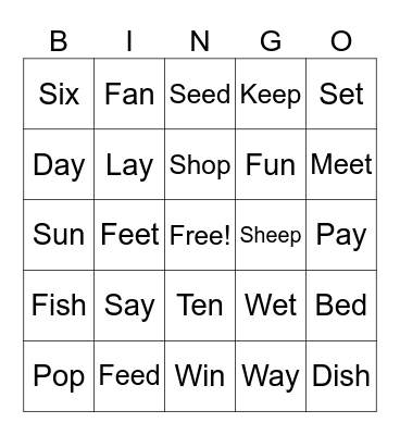 Level 11 Bingo Card