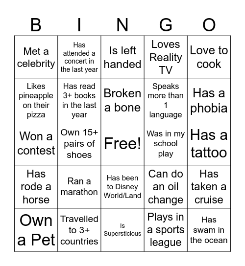 SCOTIATRUST CUSTODY Bingo Card