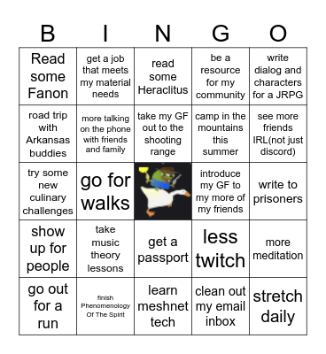 2026 BINGO Card
