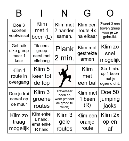 KLIM BINGO Card