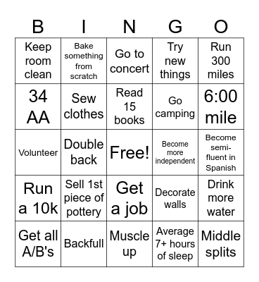 2026 BINGO Card