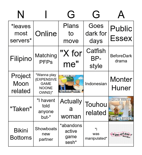 The Tenacious Tenth Bingo Card