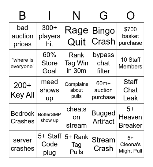 Angelic Awakening Card Bingo Card