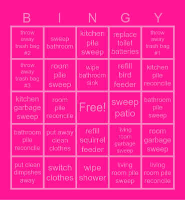 2026 BINGDING Bingo Card