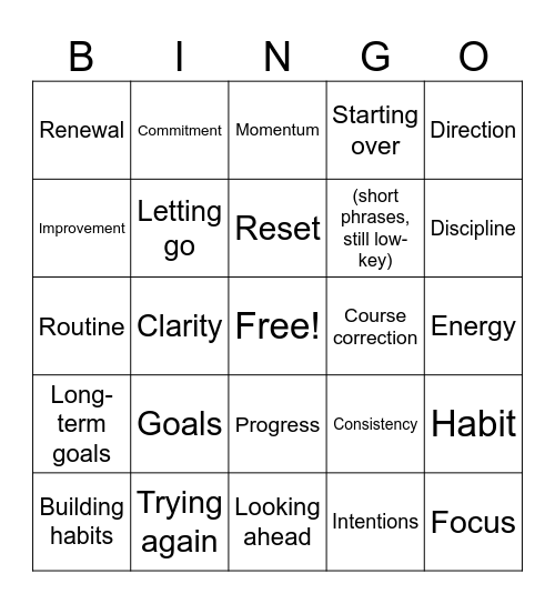 Ladies & Literature Bingo!! Bingo Card