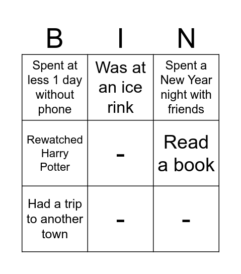 Bingo Holidays (find 1 person for each cell) Bingo Card