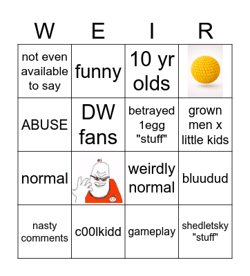 forsaken tik of toks Bingo Card