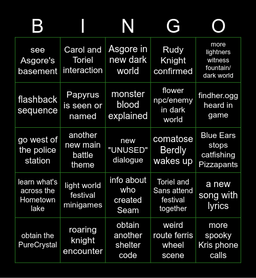 Ch5 Bingo (1/11/26) Bingo Card