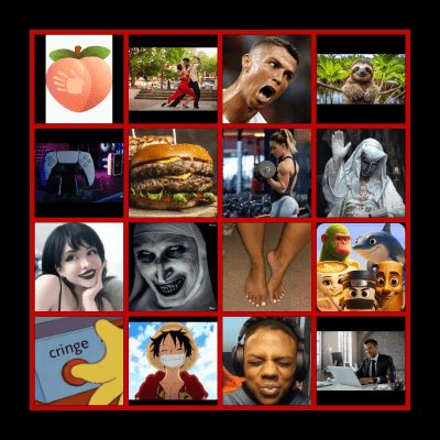 TIKTOK FYP BINGO Card