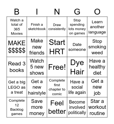 2026 Tommy Bingo Card