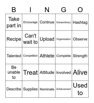 WW2 U 5,6 Bingo Card