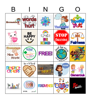 Sister To Every Girl Scout Bingo Card
