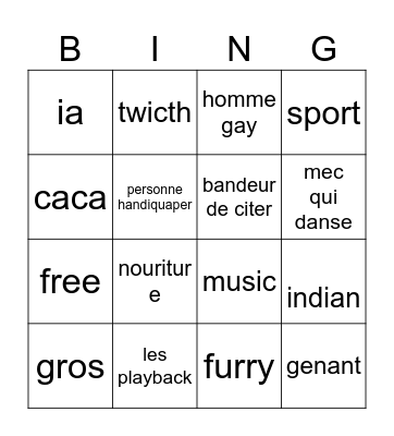 ig reels Bingo Card