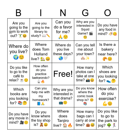 B19 L10 Review Questions 33 Bingo Card