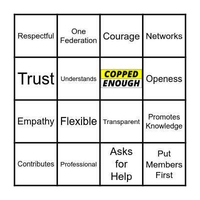 BRIGHT MONDAY Bingo Card