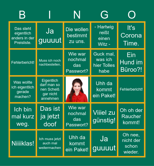 Repro Bingo Card