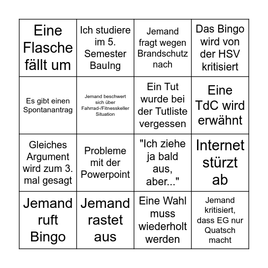 HVV WS 25/26 Bingo Card