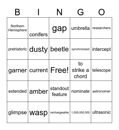 Cricket Plausibility 1 Bingo Card