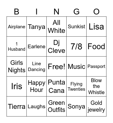 Jan 13 Bingo Card