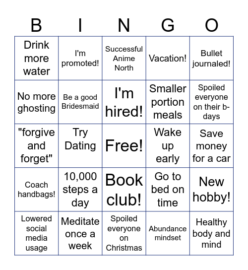 Lokmeet's 2026 Bingo Card