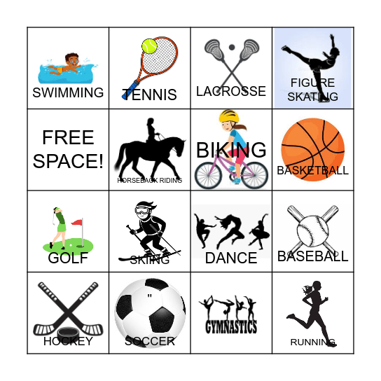 SPORTS BINGO Card