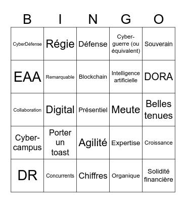 Kick-Off 2026 Bingo Card