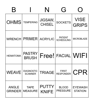 CTE Month 2026 Bingo Card