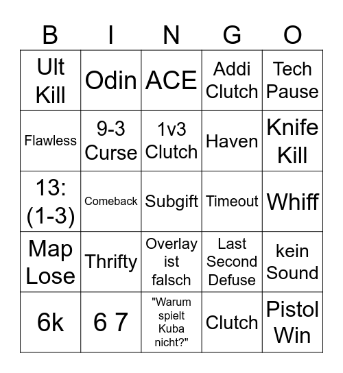 FKS SAKURA BINGO Card