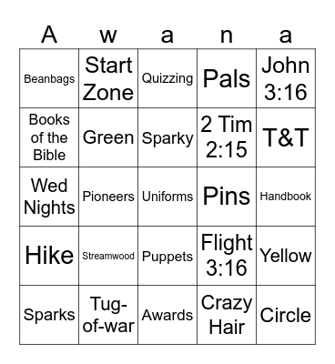 40 years at CBC Bingo Card