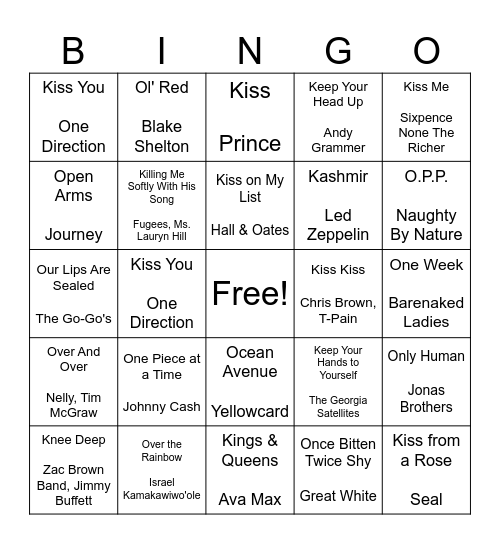 This Bingo Game Is OK. Bingo Card