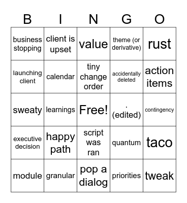 OntraBingo Card