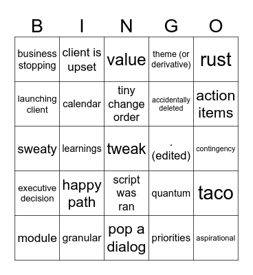 OntraBingo Card