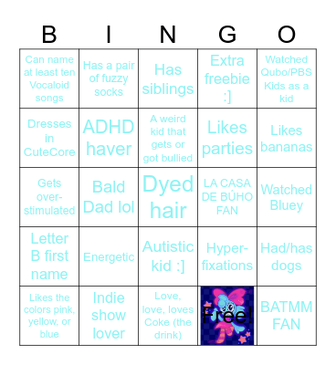 Cool Bingo Card