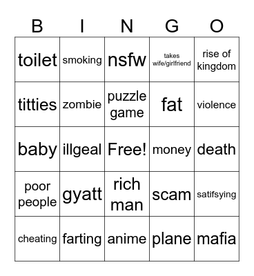 ads bingo Card