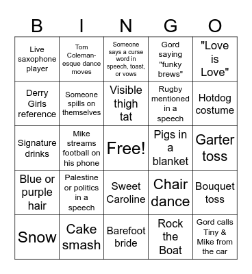 Untitled Bingo 213 Bingo Card