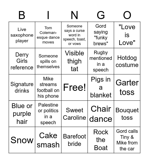 Untitled Bingo 213 Bingo Card