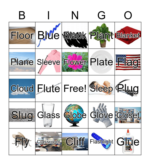 L blend Bingo Card