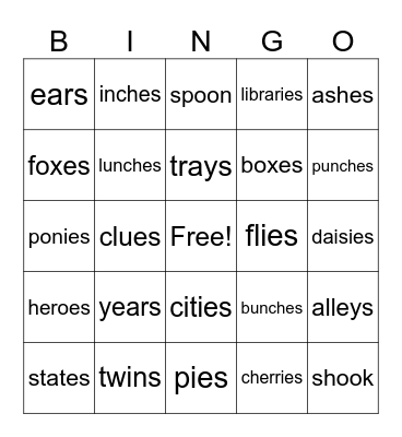 4.2 Bingo Card