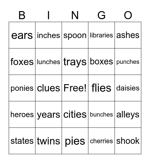 4.2 Bingo Card