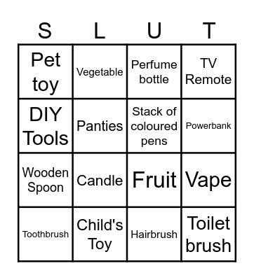 Lizzie's Dirty Bird Bingo 🐦 Bingo Card